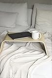 WOOD U? Notebooktisch, Laptoptisch, Betttablet für Bett und Sofa aus Holz, Home Office, Arbeiten im S