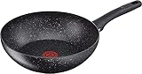 Tefal C63609 Everest Wokpfanne Induktion 28cm, Wok Pfanne Antihaft-beschichtet, Spülmaschinenfest, O