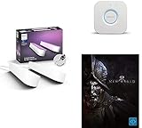 Philips Hue White and Color Ambiance Play Lightbar 2-er Pack inkl. Hue Bridge, weiß + New World (Deluxe Edition)