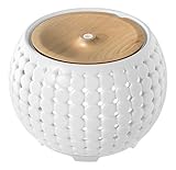 Ellia Gather Ultraschall Öl-Zerstäuber, Ätherische ÖL-Proben, Mood Lighting, Beruhigende Klänge, Fernbedienung, Luftbefeuchter, Entspannte Umgebung und vermindert S