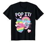 Kinder Pop It 9th Birthday Mädchen 9 Years Old Unicorn Rainbow Fidget T-S