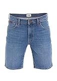 Wrangler Herren Jeans Short Texas Kurze Stretch Shorts Regular Fit Baumwolle Bermuda Sommer Hose Blau Schwarz w30 w31 w32 w33 w34 w36 w38 w40, Größe:W 34, Farbe:Vintage Worn (W11CKN95Z)