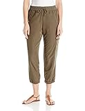 Lee Damen Comfort Fit Dakota Cargo Jogger Capri Hose - Grün - 44