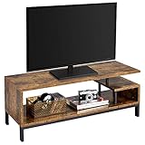 Yaheetech Fernsehtisch TV Schrank Lowboard Tisch Fernsehschrank TV Board 106 x 39.5 x 40