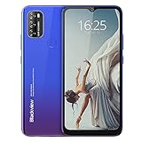 Blackview A70 (E) Smartphone ohne Vertrag Android 11, 6.517 Zoll HD mit 5.380mAh Batterie, 3GB RAM+32GB Speicher Octa-core, 13MP+5MP Kamera, Fingerabdruck Sensor, 4G Handy Dual SIM Mist B