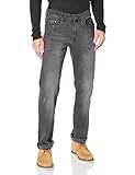 Pioneer Herren Rando Jeans, Black Used with Buffies, 35W / 30L