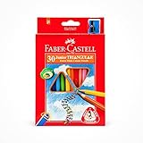 Faber-Castell 116530 - Buntstifte triangular Jumbo, 30er Kartonetui, 1 Stück