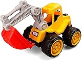 Push And Go Hin Und Her Auto/Bau-LKW-Spielzeug Für 2-6 Jahre Alte Jungen/Kinder-Engineering-Fahrzeug/Spielzeug-Auto-Bagger/Sandkasten-LKW-Fahrzeuge/Auto Für Weihnachten Geburtstagsgeschenk