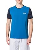 BOSS Herren Balance T-Shirt RN Pyjamaoberteil, Turquoise/Aqua447, L