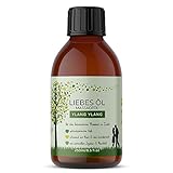 MakeLove Massageöl Liebesöl Ylang Ylang für Erotische Massage | Partnermassage | Tantra - 250ml pflegendes Öl mit sinnlichem Ylang Ylang Cananga Duft für die besonderen Momente zu Zw