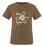 Comedy Shirts - Trust me, I'm Engineer! - Spinner - Herren T-Shirt - Braun/Beige Gr. M