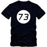 T-Shirt 73 The Big Bang Theory Comic Leonard Sheldon Penny Shirt NEU S-XXL, Größe:XXXL, Farbe:dunkelb