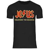 wowshirt Herren T-Shirt Kirche Gott Christlich Katholisch Geschenk für Gläubige Jesus, Größe:XXL, Farbe:11 Black
