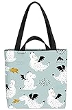 VOID Kleiner Drache Kinder Tasche 33x33x14cm,15l Einkaufs-Beutel Shopper Einkaufs-Tasche Bag