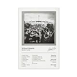 Kendrick Lamar To Pimp A Butterfly Leinwand-Poster, Wandkunst, Dekordruck, Bild für Wohnzimmer, Schlafzimmer, Dekoration, ungerahmt: 60 x 90