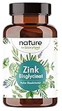 Zink 25mg - 400 Tabletten - Premium Zink-Bisglycinat (Zink-Chelat) hoch bioverfügbar - 25mg Elementares Zink pro Tablette - Laborgeprüft, vegan, ohne Zusätze in Deutschland herg