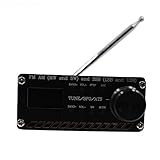 Prettyia Montiert SI4732 Alle Band Radio Empfänger FM AM (MW & SW) SSB (LSB & USB) mit Lithium-Batterie Antenne Lautsprecher F