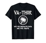 Herren Cooler Papa Vathor Vater Spruch Lustig Vatertag Geschenk T-S