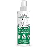 Natürlich Hundeparfüm Spray, Glättendes Und Entwirrendes Haar Dulàc Fellpflege Hund 200ml Hunde Parfüm Und Entfilzungsspray Hunde mit Glanzeffekt, Hunde Spray Gegen G