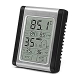 FSLLOVE FANGSHUILIN Digital LCD Thermometer Hygrometer Manometer-Anzeige Indoor Elektronische Temperatur-Feuchtigkeits-M