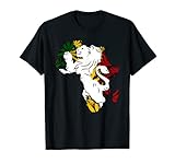 Rasta Tshirt Rastafari Herren Kleidung Flagge T-S