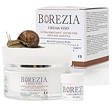 BOREZIA Schneckenschleim Gesichtscreme mit BIO Zertifikat & Hyaluronsäure Plus Geschenkartikel Augencreme 5ml Heilend bei Akne Verbrennungen Rötungen & Narbenbildung Ideal als Make Up B