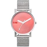 STORM London New Blast V2 Mesh Red, Armbanduhr, Analoguhr, Unisex, Edelstahlgehäuse, Mineralglas, 3 bar Wasserdicht, 47457/R