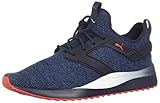 PUMA - Mens Pacer Next Excel Variknit Shoes, Size: 9 D(M) US, Color: Peacoat/Galaxy Blue/High Risk R