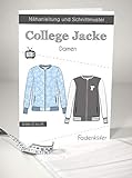 Fadenkäfer Papierschnittmuster College Jacke D