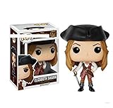 QIYV Pop Movie Fluch Der Karibik 5 Kawaii Q Version Nendoroid Anime Figur Elizabeth Swann 175 # Boxed Pop Vinyl Actionfiguren Spielzeug 10 cm, Kindergeburtstagsgeschenk