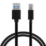 CELLONIC® USB Kabel 1m kompatibel mit Umidigi Bison (2020), Bison (2021), Bison GT, Bison Pro Smartphone, Handy Ladekabel USB C Type C auf USB A 3.1 Gen 1 Datenkabel 3A schwarz PVC