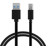 CELLONIC® USB Kabel 1m kompatibel mit Umidigi Bison (2020), Bison (2021), Bison GT, Bison Pro Smartphone, Handy Ladekabel USB C Type C auf USB A 3.1 Gen 1 Datenkabel 3A schwarz PVC