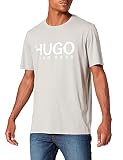 HUGO Herren Dolive213 T-Shirt, Silver48, M