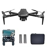 Drohne mit Kamera 4k GPS mit Brushless Motor, IDEA31 5GHz WiFi FPV Drone für Erwachsene Professional Drohnen mit Optische Flusspositionierung Quadcopter for Beginners Anfänger, 2 B