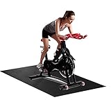 Bodenschutzmatte Laufband Matte Fitness Unterlegmatte für Crosstrainer, Rollentrainer Und Andere Fitnessgeräte - Auch für Yoga, (120x60x0,4cm), rutschfest, Komprimierend, Verschleiß