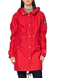 Marinepool Damen Leonore Mantel, Red, XL