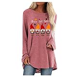 Damen T-Shirt Lässige Oberteile mit 3D-Digitaldruck Tee Tops Sommer Aushöhlen Schulterfrei Kurzarm Pullover Reißverschluss V-Ausschnitt Lose Rüschenb