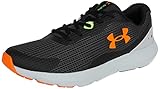 Under Armour Surge 3 Road Running Shoe für Herren, Jet Grey (103)/Blaze Orange, 47 EU