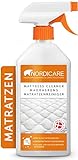 Nordicare Matratzenreiniger [500ml] Spray für Matratze und Bettwäsche, Matratzen Reinigungsmittel, Bettreiniger, Matratzen Reiniger G