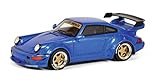 Schuco 450911400 RAUH-Welt RWB Porsche 911, Baureihe 964, Modellauto, Maßstab 1:43, Resin, b