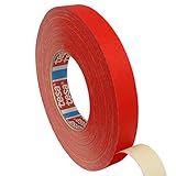 Tesa 4651 Premium Gewebeband rot 12 mm x 50