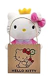 Joy Toy 20614 Hello Kitty Princess Eco Plush 24 cm, Mehrfarbig