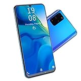 CUTULAMO Smartphone mit Wassertropfen-Bildschirm, 7,2 Zoll Smartphone, 7,2 Zoll großer Bildschirm für Spiele(Blau)