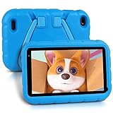 Kinder Tablets 7 Zoll HD Oangcc Android 11 Go Tablet für Kinder Kleinkind Edition Tablet PC,1.6G Hz, Quad-Core, 32GB ROM(TF 128G) | Kindersicherung | 3500mAh | Wi-Fi | Kid Proof Case Tablets-B
