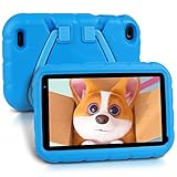 Kinder Tablets 7 Zoll HD Oangcc Android 11 Go Tablet für Kinder Kleinkind Edition Tablet PC,1.6G Hz, Quad-Core, 32GB ROM(TF 128G) | Kindersicherung | 3500mAh | Wi-Fi | Kid Proof Case Tablets-B