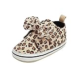 MRULIC Kleinkind Baby Schuhe Prewalker Turnschuhe Leopard Drucken Sport Schuhe Sneaker Jungen MäDchen Geburtstag Geschenk(Braun,11)