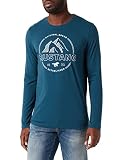MUSTANG Herren Anton C Print T-Shirt, Dunkelblau 5243, XXL