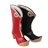 QMJHHW Spiel Genshin Impact Yanfei Schuhe Cosplay Stiefel Geeignet Für Auftritte Von Anime-Charak