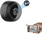 Mini Camera HD 1080P Wireless WiFi Smart Home Security Spy Camera, with DVR Night Vision, App Control, Suitable for Car Home Outdoor Indoor Security Nanny C