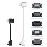 STARTRC Micro USB Type-c to Lightning OTG G USB Kabel für DJI Mavic Mini/Mavic 2 Pro Zoom/Mavic Pro Platinum/Mavic Air/Spark Remote Controller für Handy und Tablets(3.9- und 11.8-Zoll)